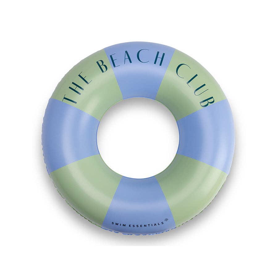 Schwimmring Beachclub Grün/Blau – Ø 90 cm