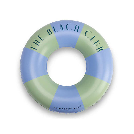 Schwimmring Beachclub Grün/Blau – Ø 90 cm