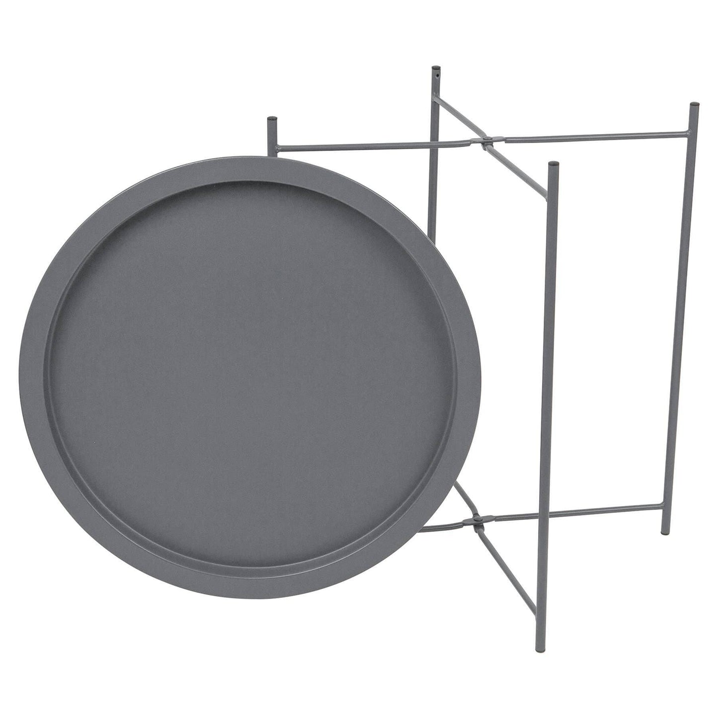 Runder Tabletttisch aus Stahl – von Harbour Housewares