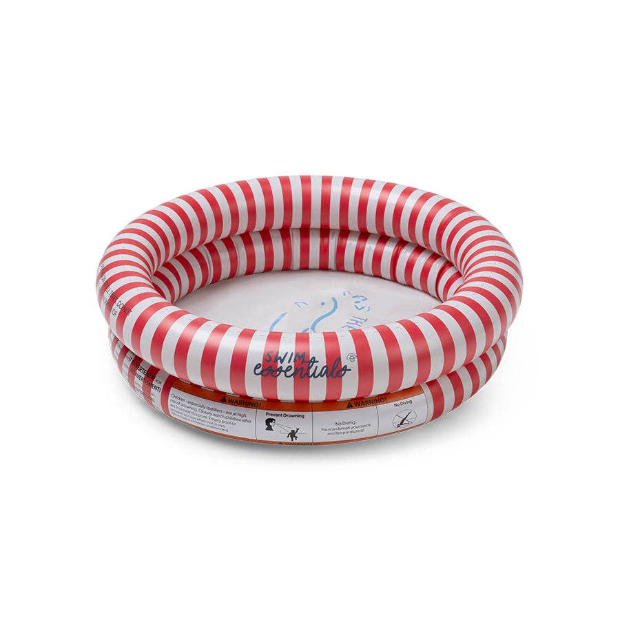 Baby Pool „Seas The Day“ Rot – Ø 60 cm