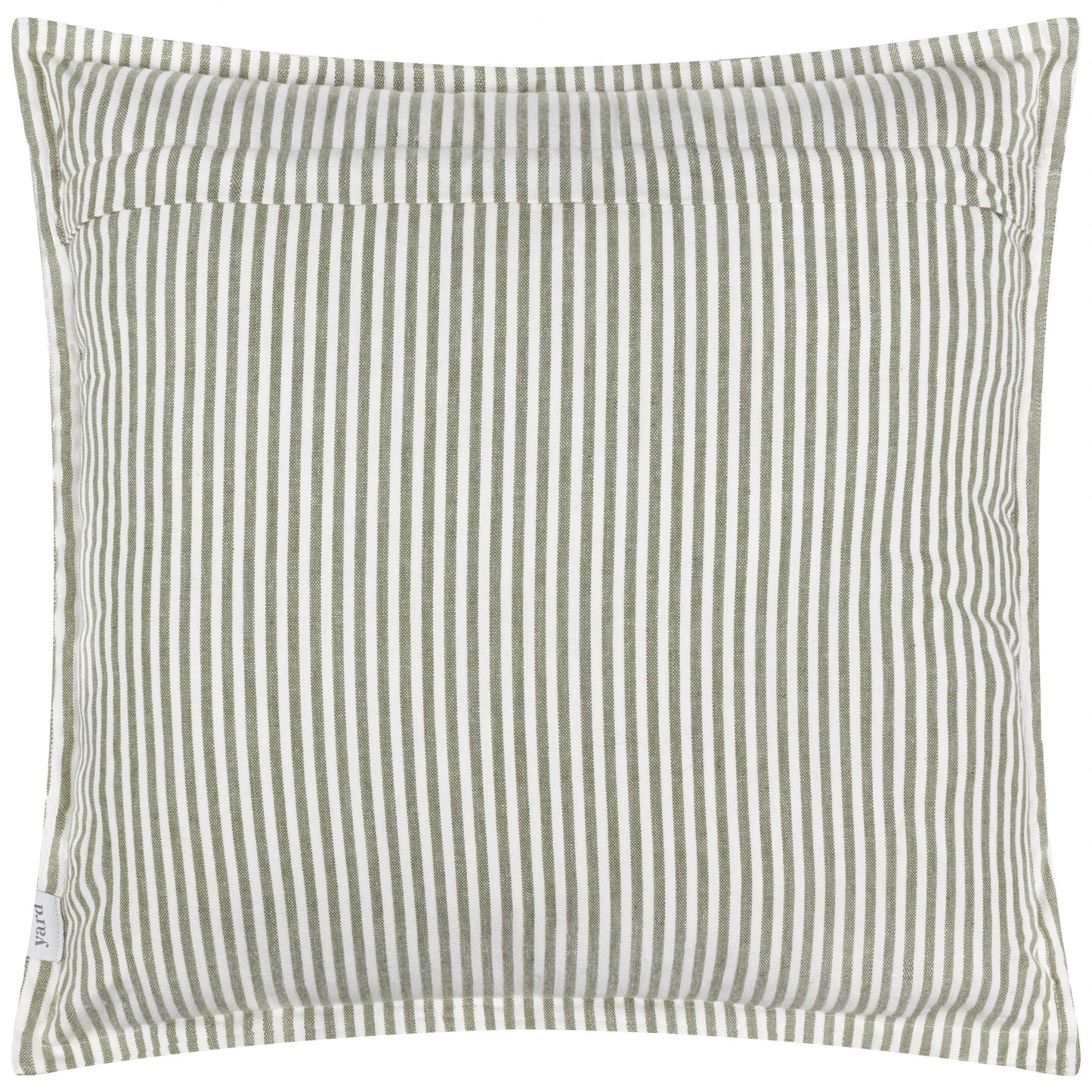 Hayle Outdoor-Kissen grün gestreift – 50 × 50 cm