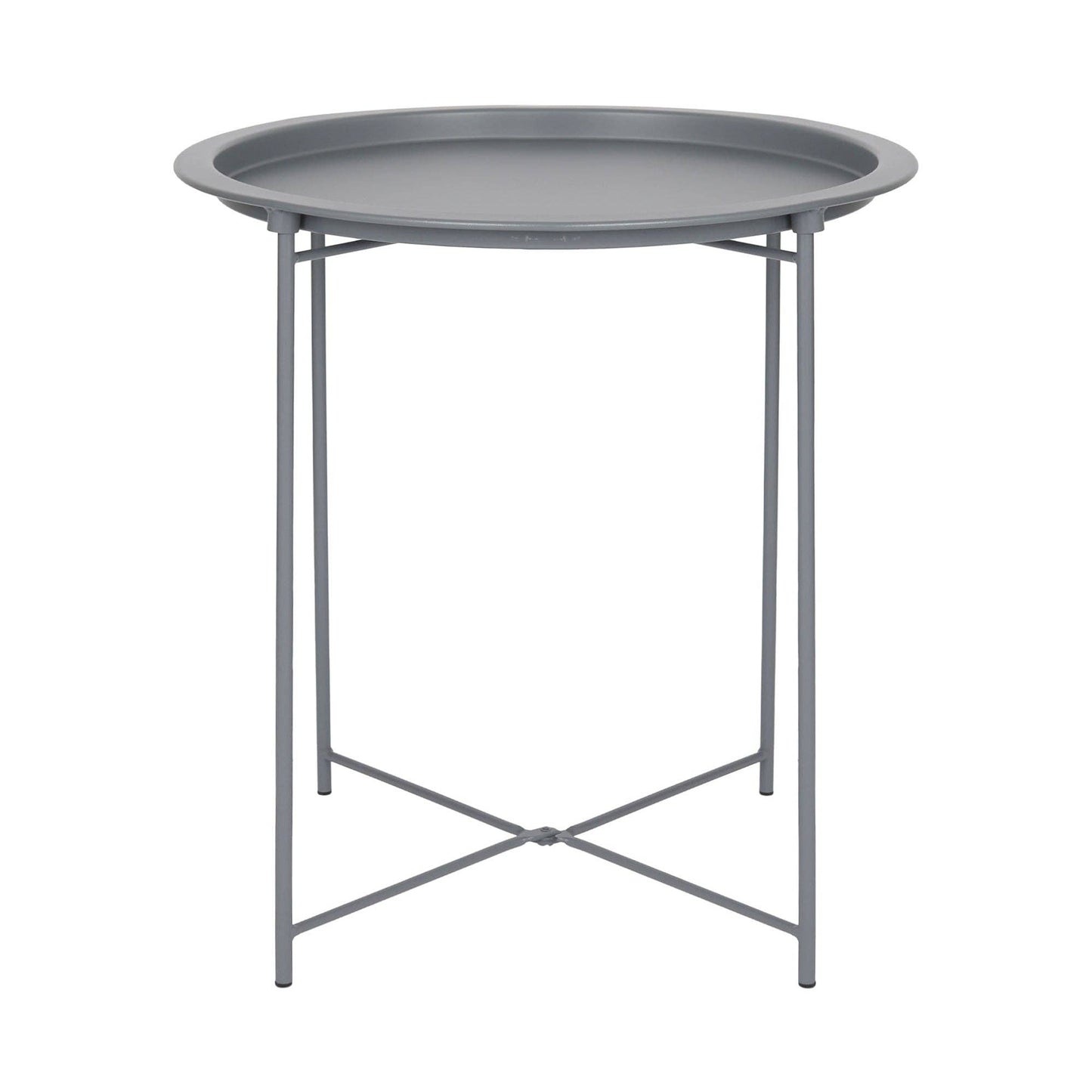 Runder Tabletttisch aus Stahl – von Harbour Housewares