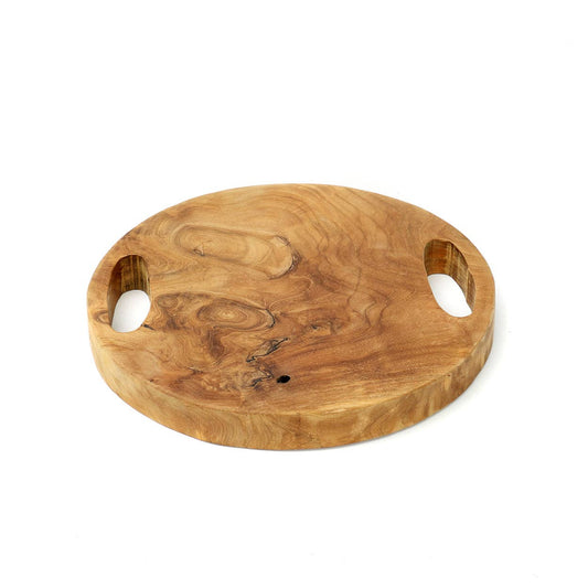The Teak Root Tablett – Natur, Größe S