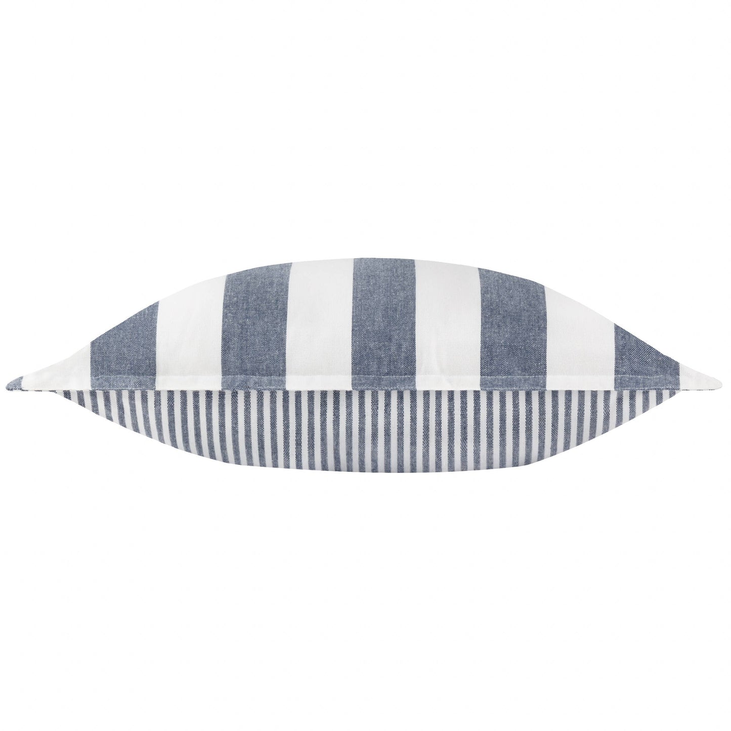 Hayle Outdoor-Kissen Navy gestreift – 50 × 50 cm