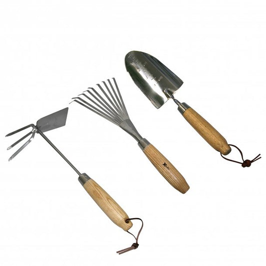 Schaufel Unkrautstecher Fugenkratzer Besen Gartenschere Edelstahl