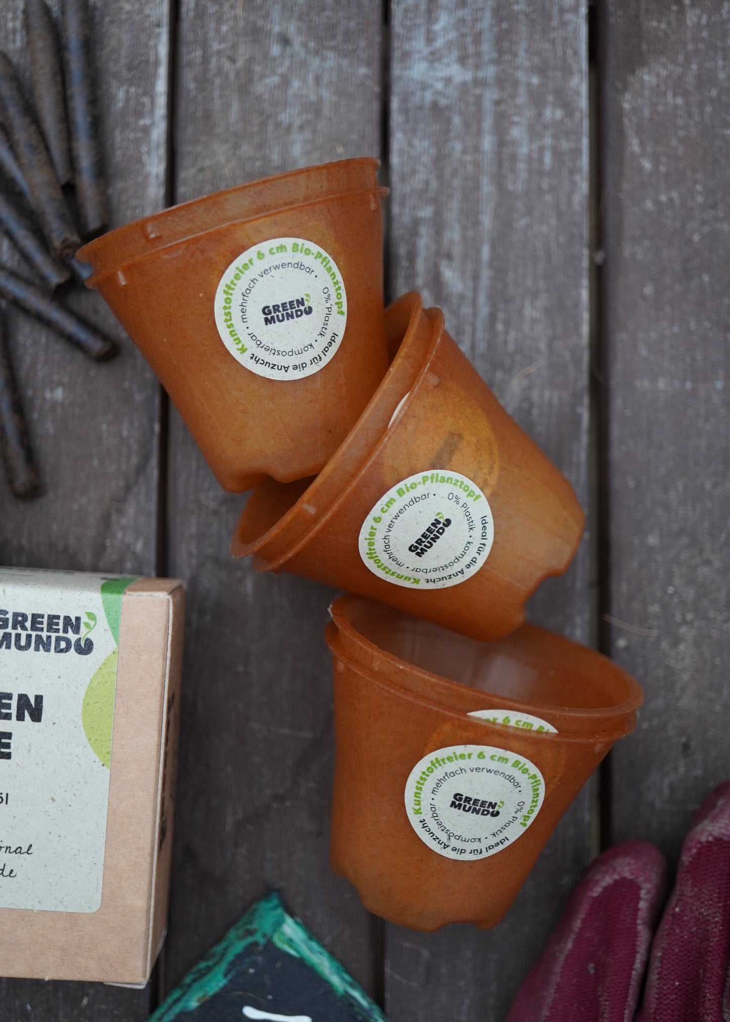 Bio-Pflanztopf - 6cm - plastikfrei