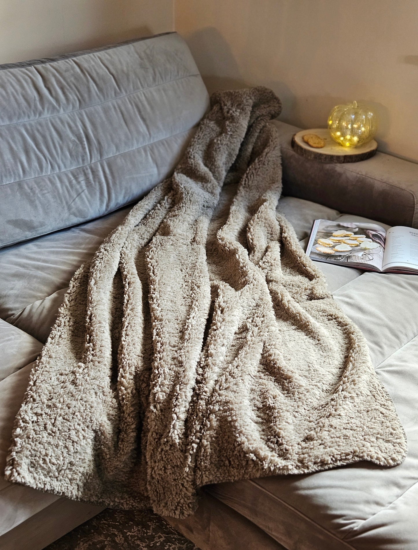 Decke Kuscheldecke Tagesdecke Wohndecke Hirsch Winter 150x200 kuschelig weich