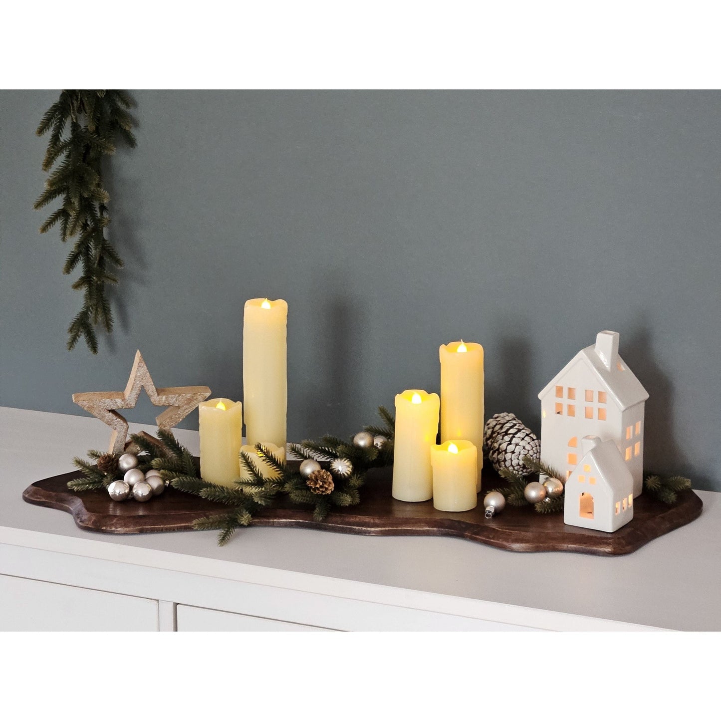 XXL Holzbrett Schneidebrett Mangoholz Servierbrett Platte Holz braun Brett 80 cm