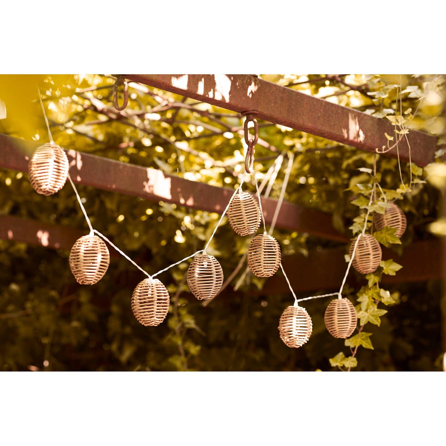 Carlisle LED Lichterkette - Natur / Schwarz