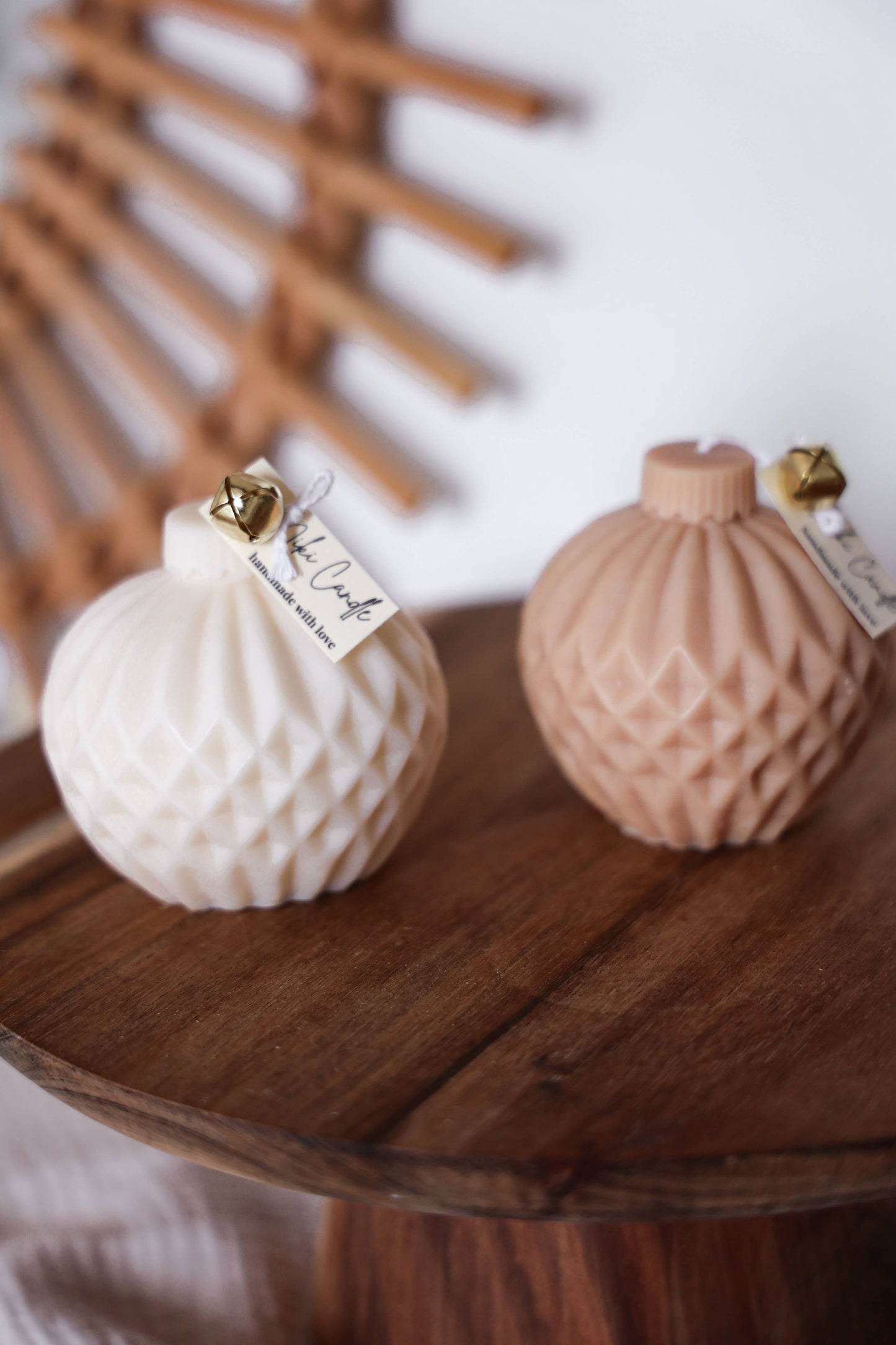 Weihnachtskugel Kerze Klassisch