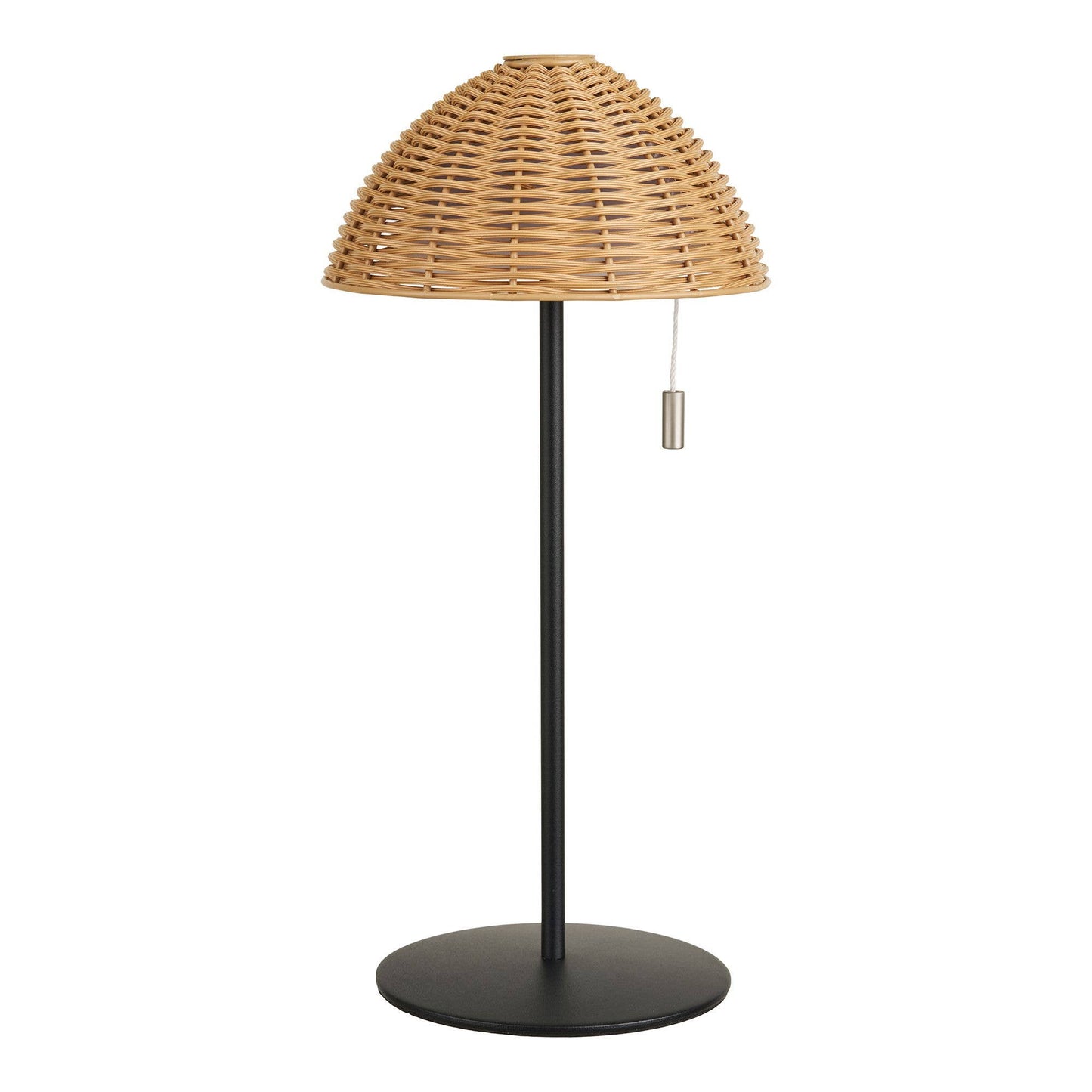 Wigan LED Tischlampe - Natur / Schwarz