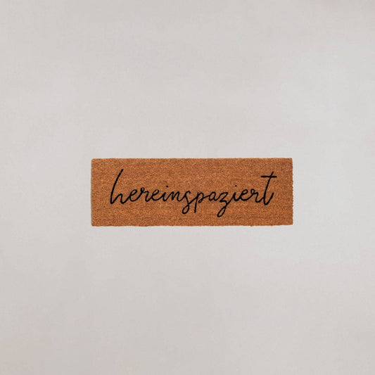 Kleine Kokosmatte Hereinspaziert 75 x 25 (VE = 6 Stk)