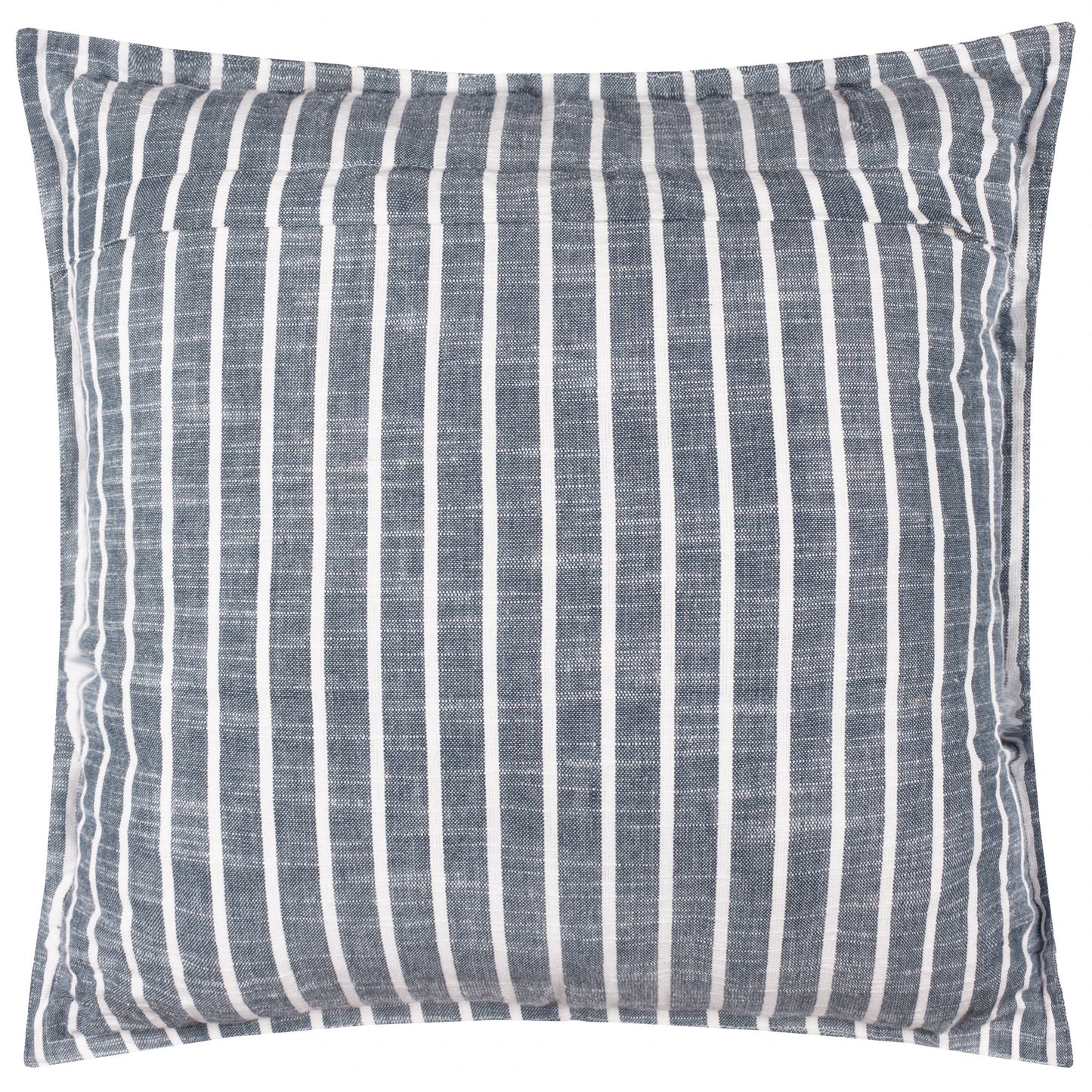 Hessle Streifen Outdoor-Kissen Marineblau – 45 × 45 cm
