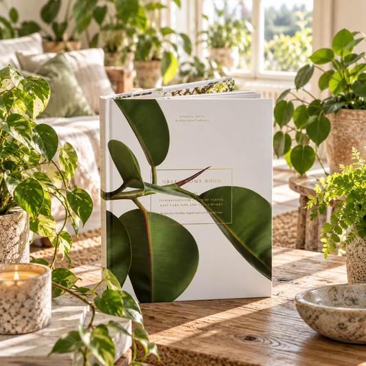 Buch Hardcover, Green Home, Wohnen mit Pflanzen