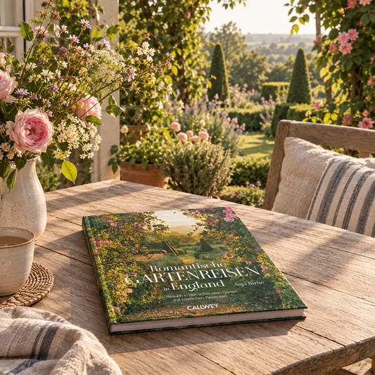 Buch Romantische Gartenreisen in England – gebunden, 240 Seiten