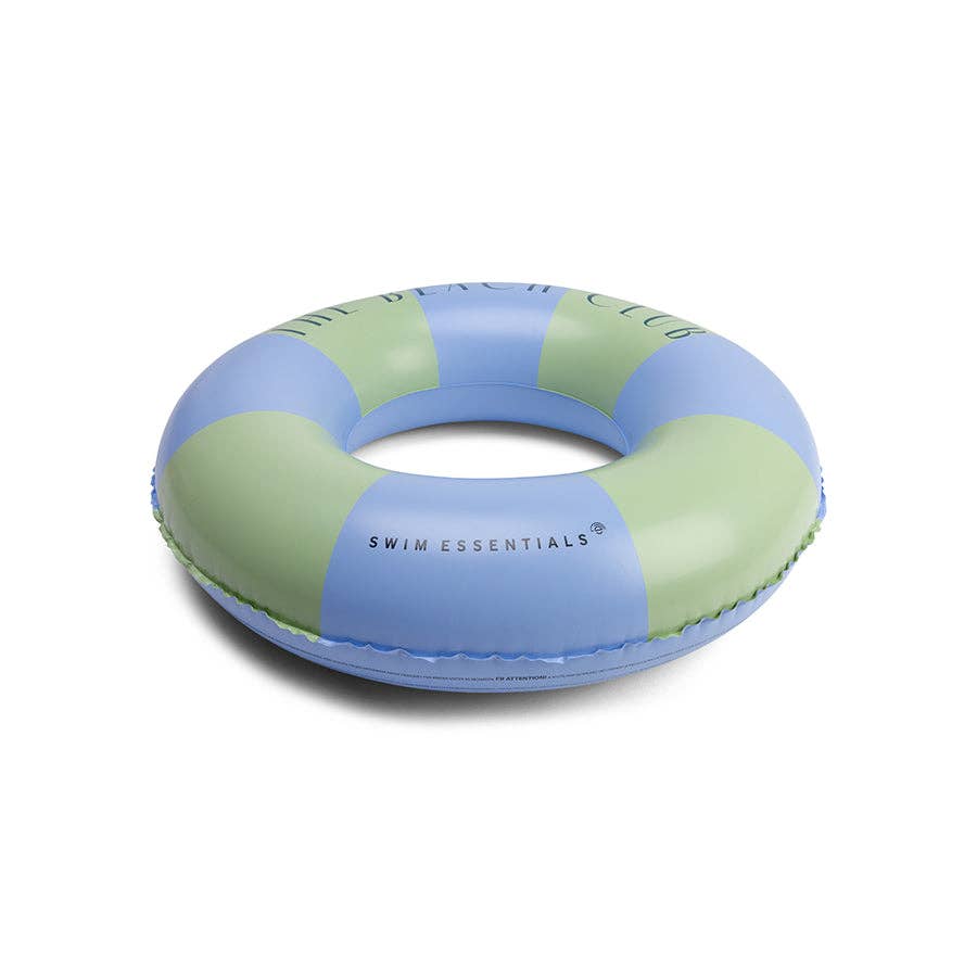 Schwimmring Beachclub Grün/Blau – Ø 90 cm