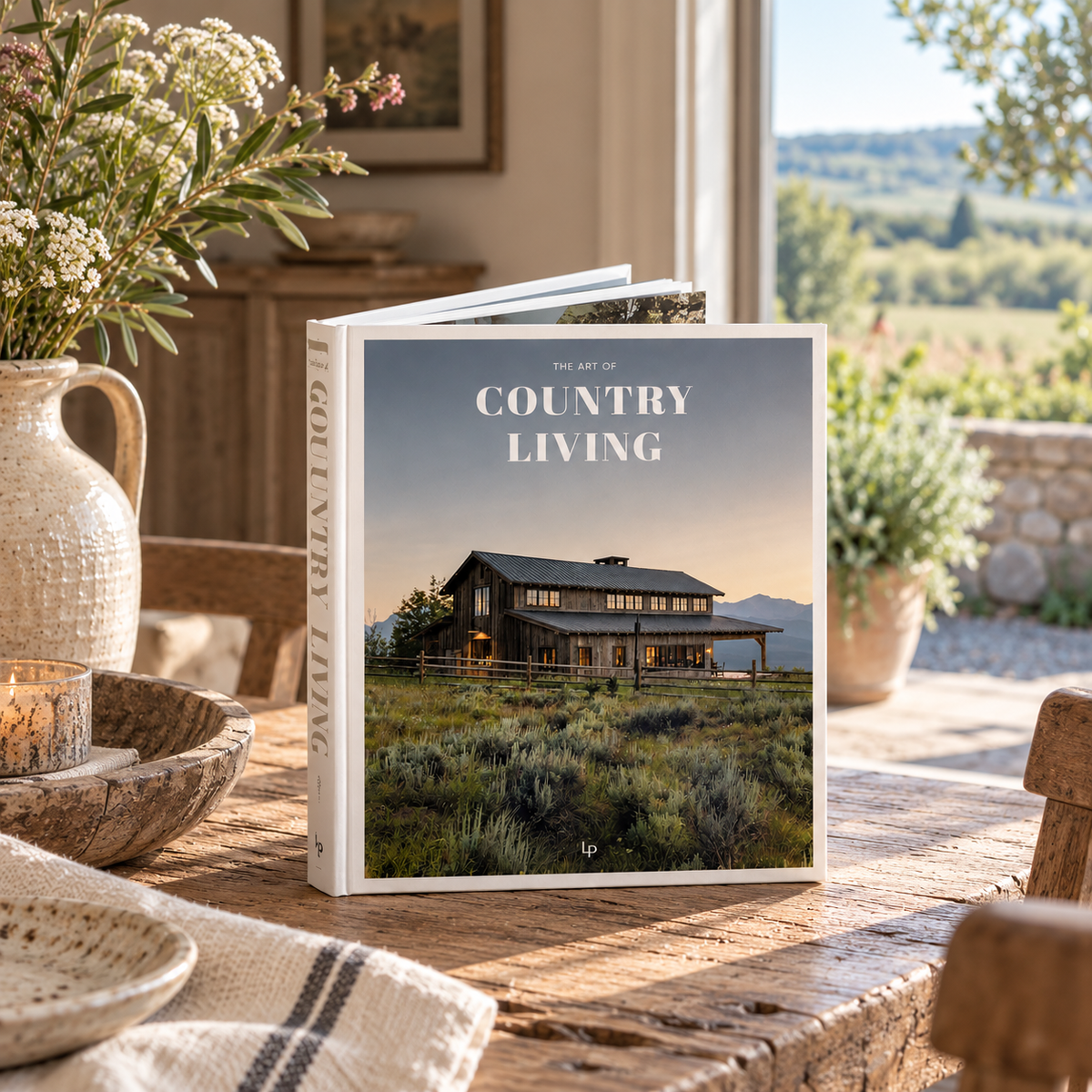 Country Living, Bildband über Landhausstil und Wohnen, 300 Seiten