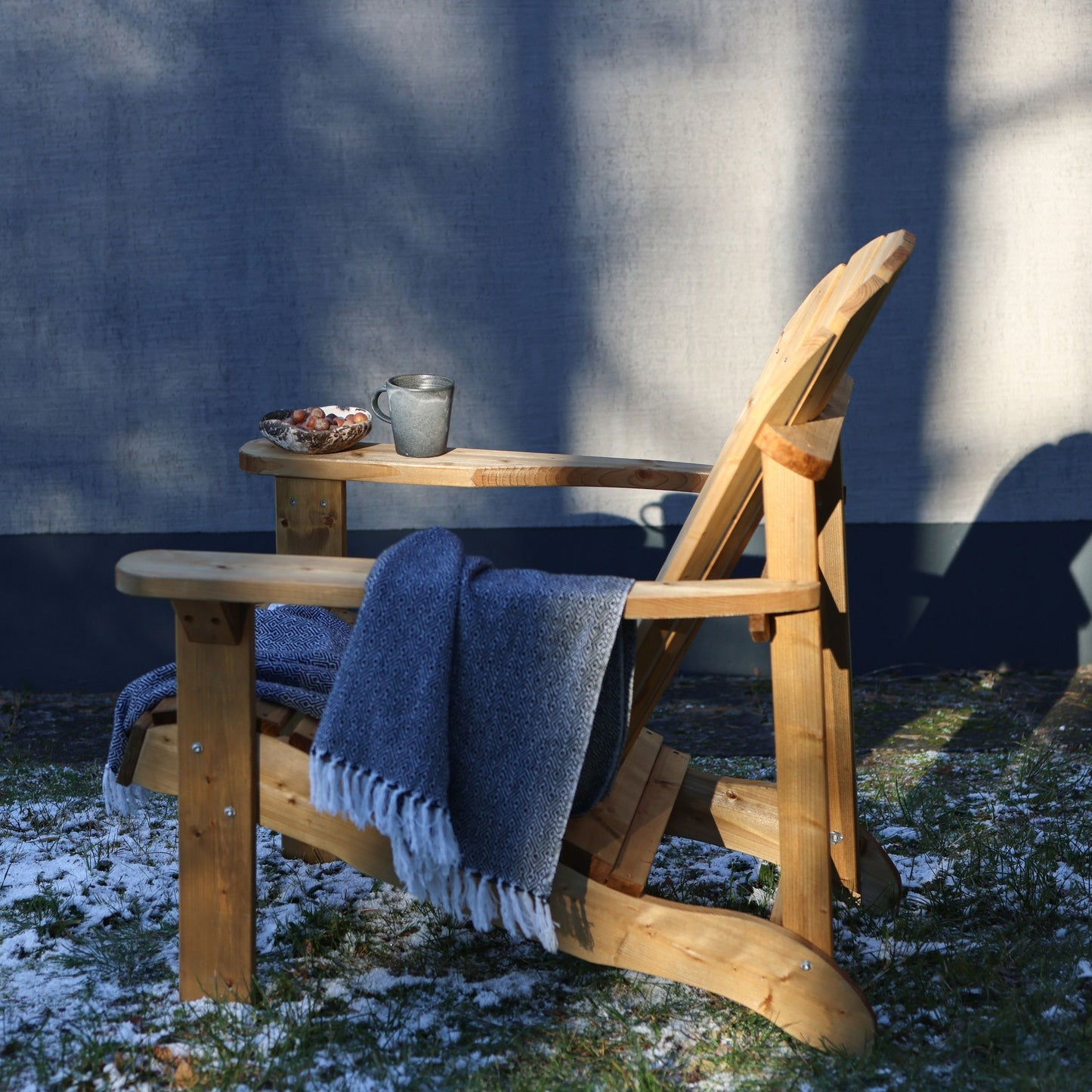 Adirondack-Gartenstuhl Braun