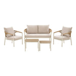 Abela Lounge-Set - Sand / Natur