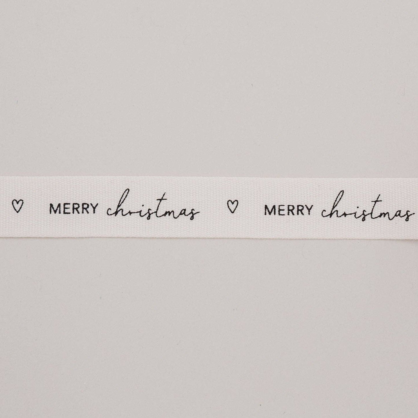 Geschenkband 5m Merry Christmas (VE = 8 Stk.)