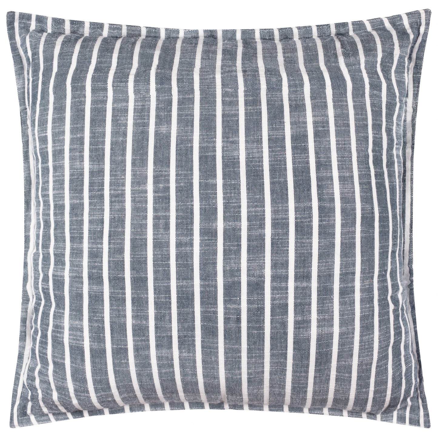 Hessle Streifen Outdoor-Kissen Marineblau – 45 × 45 cm