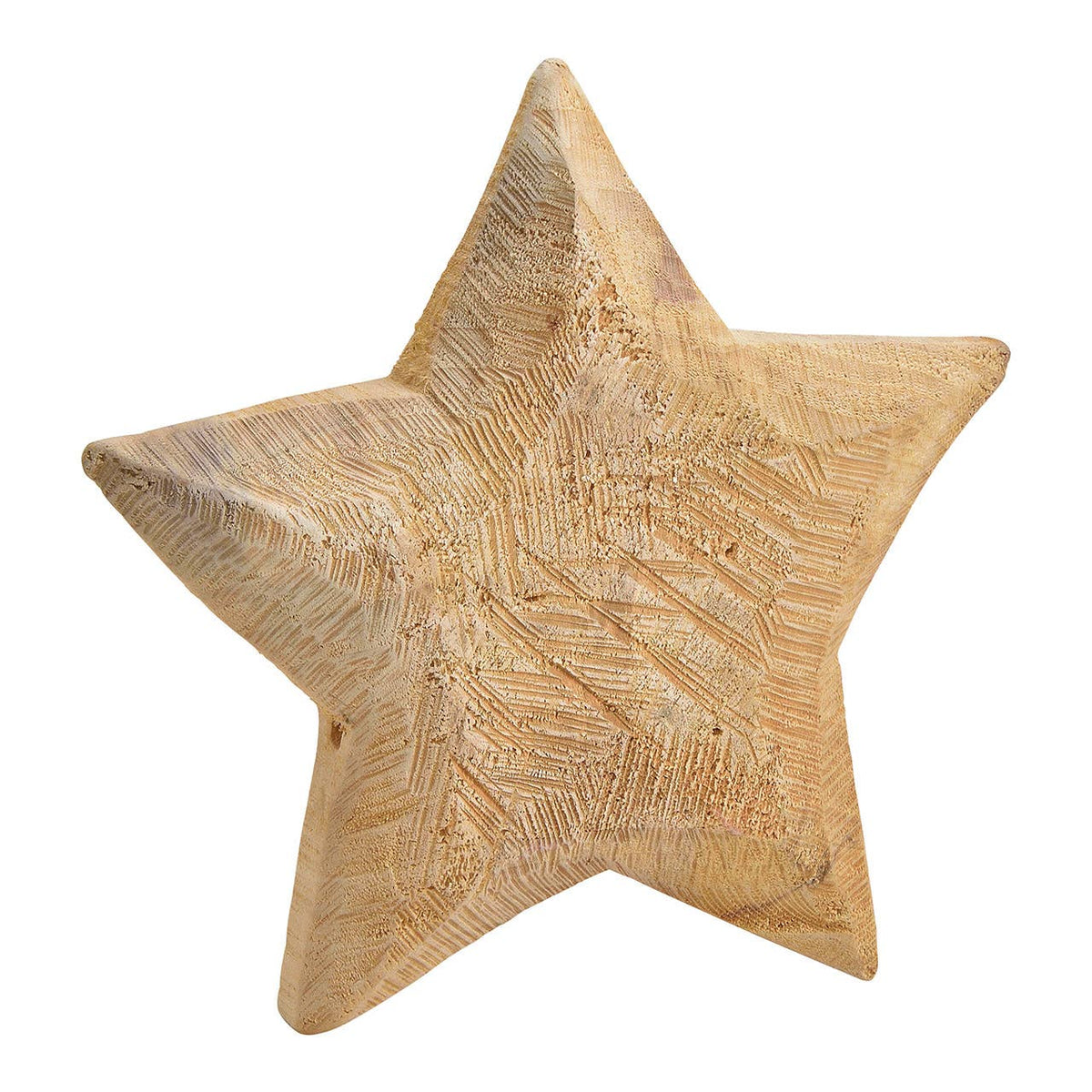Holzstern in Natur – natürliche Weihnachtsdekoration mit zeitlosem Charme