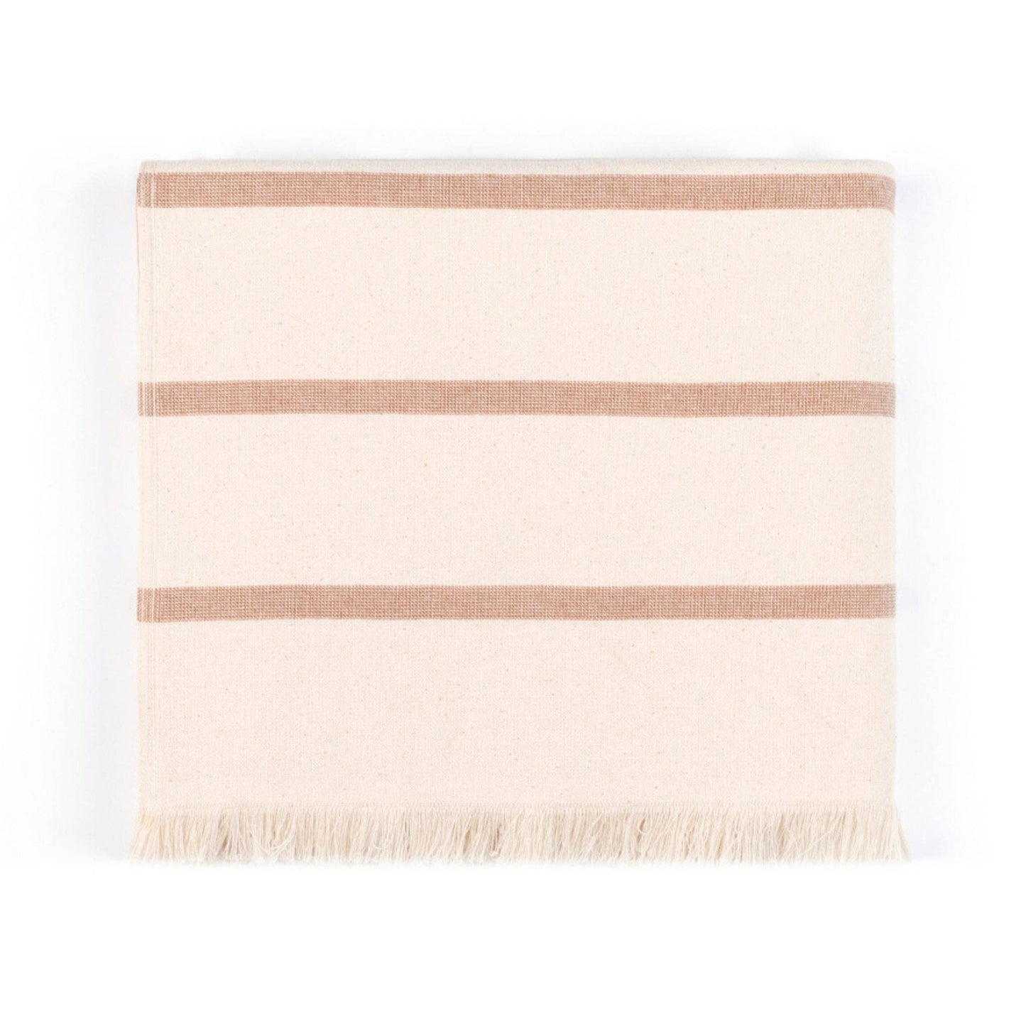 Boa-Nova Strandtuch Beige gestreift
