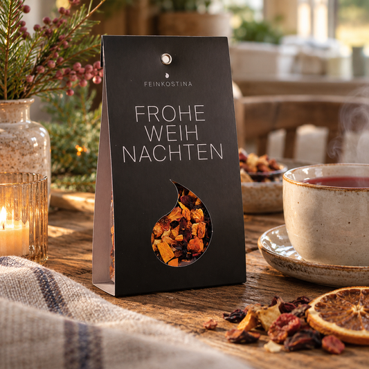 Frohe Weihnachten – Kaminträume Früchtetee