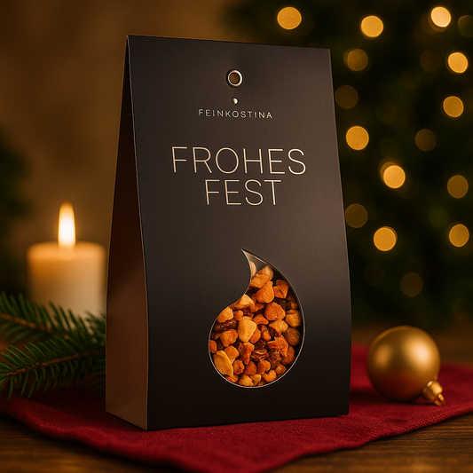 Frohes Fest – Gebrannte Mandel Früchtetee