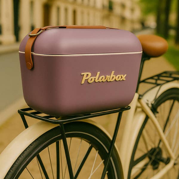 Polarbox Kühlbox Lila 12L – Gold