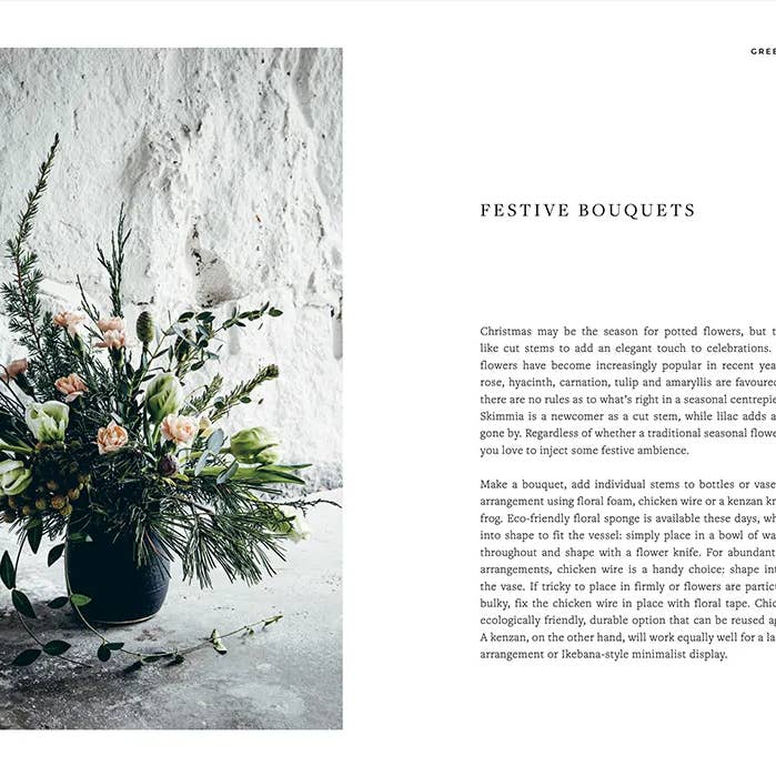 Buch „Grünes Weihnachten“ – Inspiration für eine festliche, florale Adventszeit