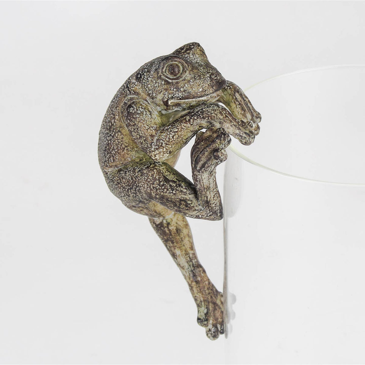 Gartentopfaufhänger Frosch – dekoratives Gartenornament