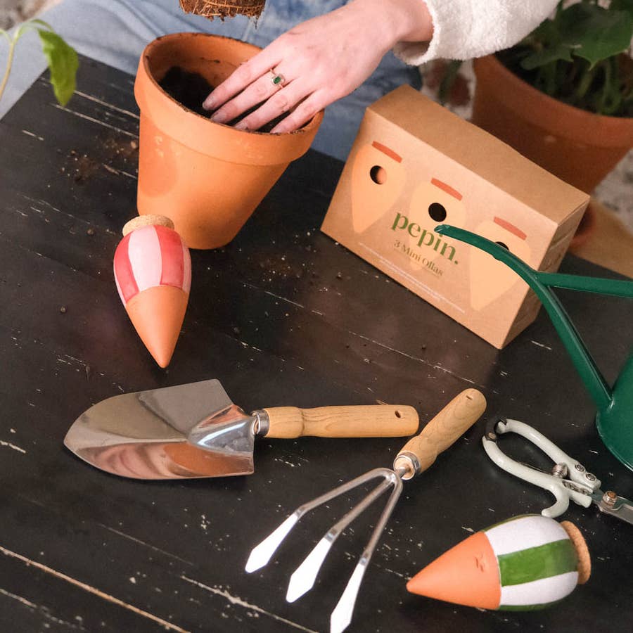 Trio Mini Ollas - die Gestreiften