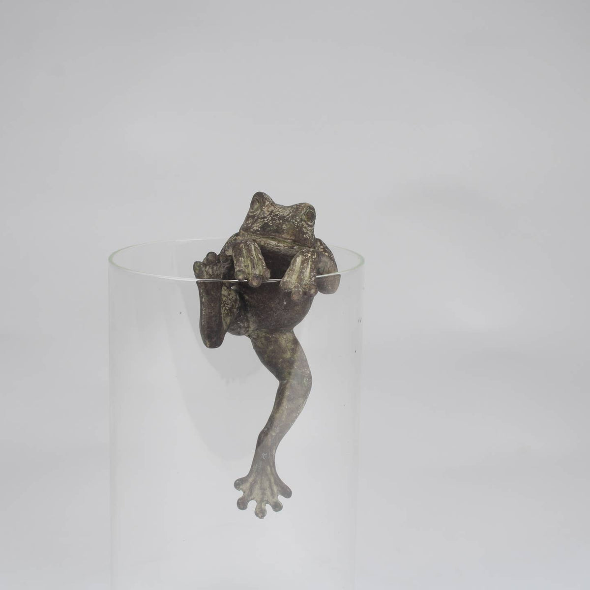 Gartentopfaufhänger Frosch – dekoratives Gartenornament