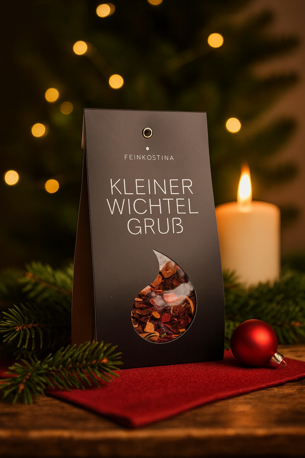 Kleiner Wichtelgruß – Omas Beerentrunk Früchtetee