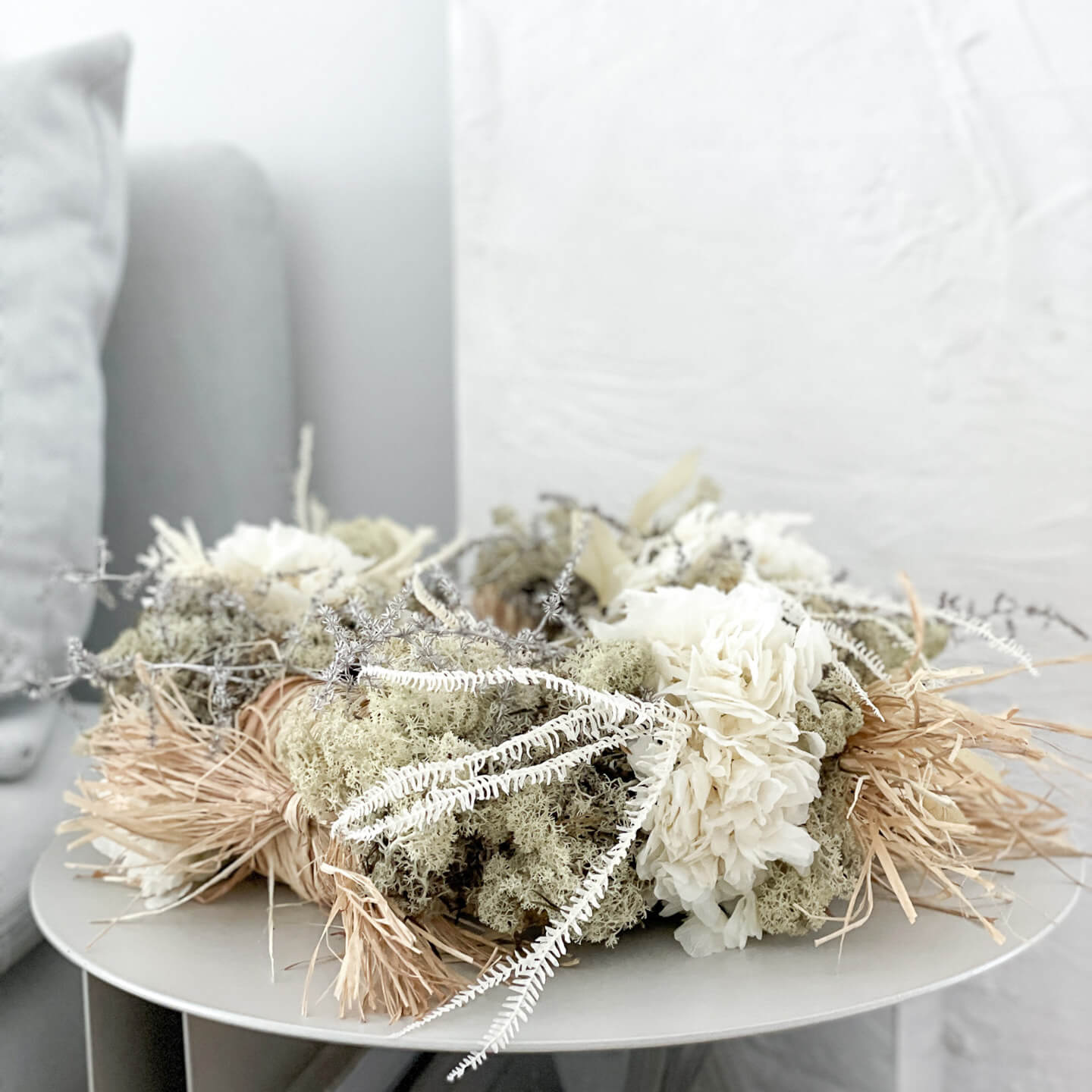 Adventskranz Trockenblumen Signature