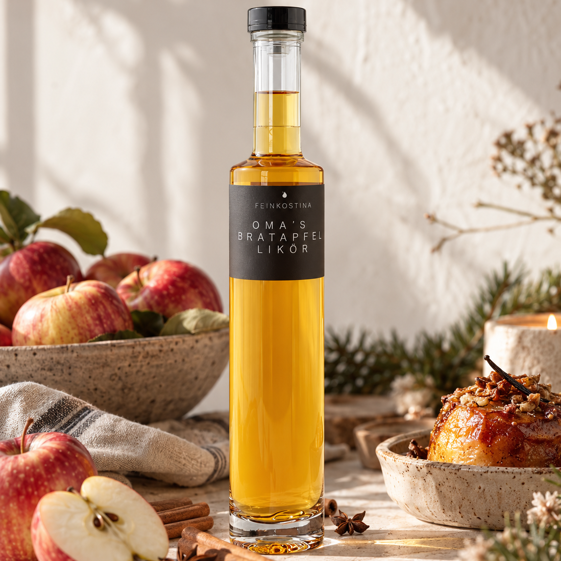 Oma´s Bratapfel Likör – ein Schluck Kindheit und Winterzauber