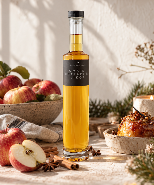 Oma´s Bratapfel Likör – ein Schluck Kindheit und Winterzauber