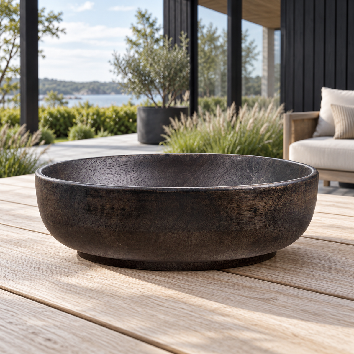 Schale Kullu Bowl aus Mangoholz, Ø 26,5 cm